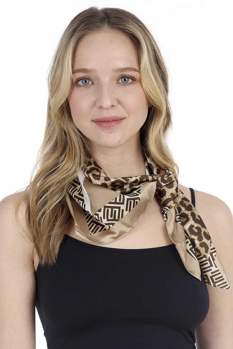 Fashion Leopard Pattern Print Neck Scarf | Mixtshop LLC