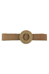 Modern Straw Round Belt | Mixtshop LLC
