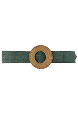 Modern Straw Round Belt | Mixtshop LLC