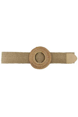 Modern Straw Round Belt | Mixtshop LLC