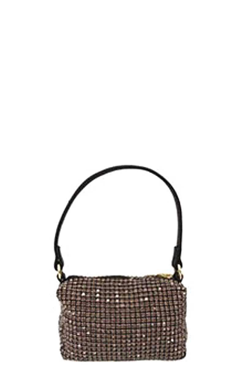 Fashion Chic Rhinestone Handle Clutch Bag | Mixtshop LLC