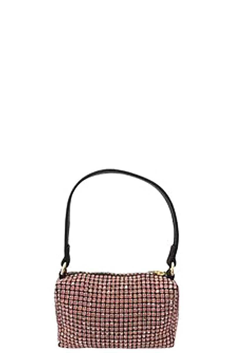 Fashion Chic Rhinestone Handle Clutch Bag | Mixtshop LLC