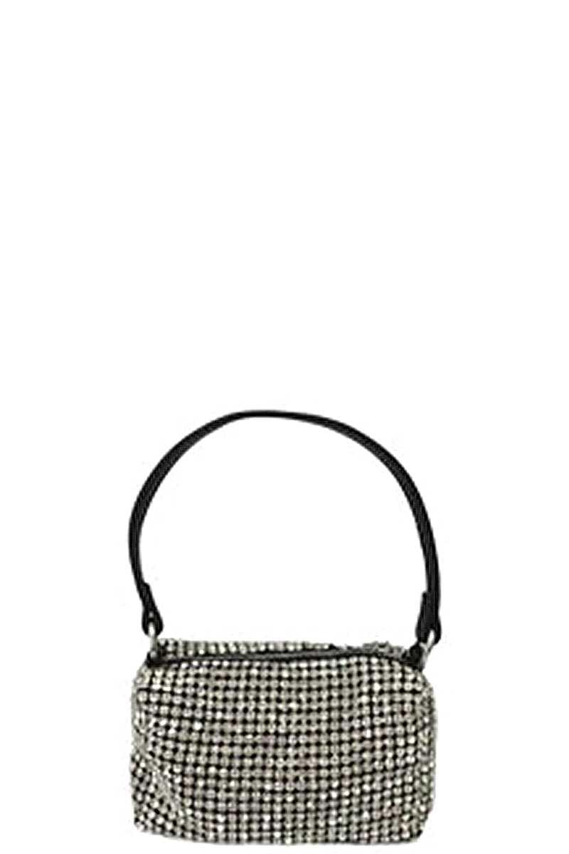 Fashion Chic Rhinestone Handle Clutch Bag | Mixtshop LLC
