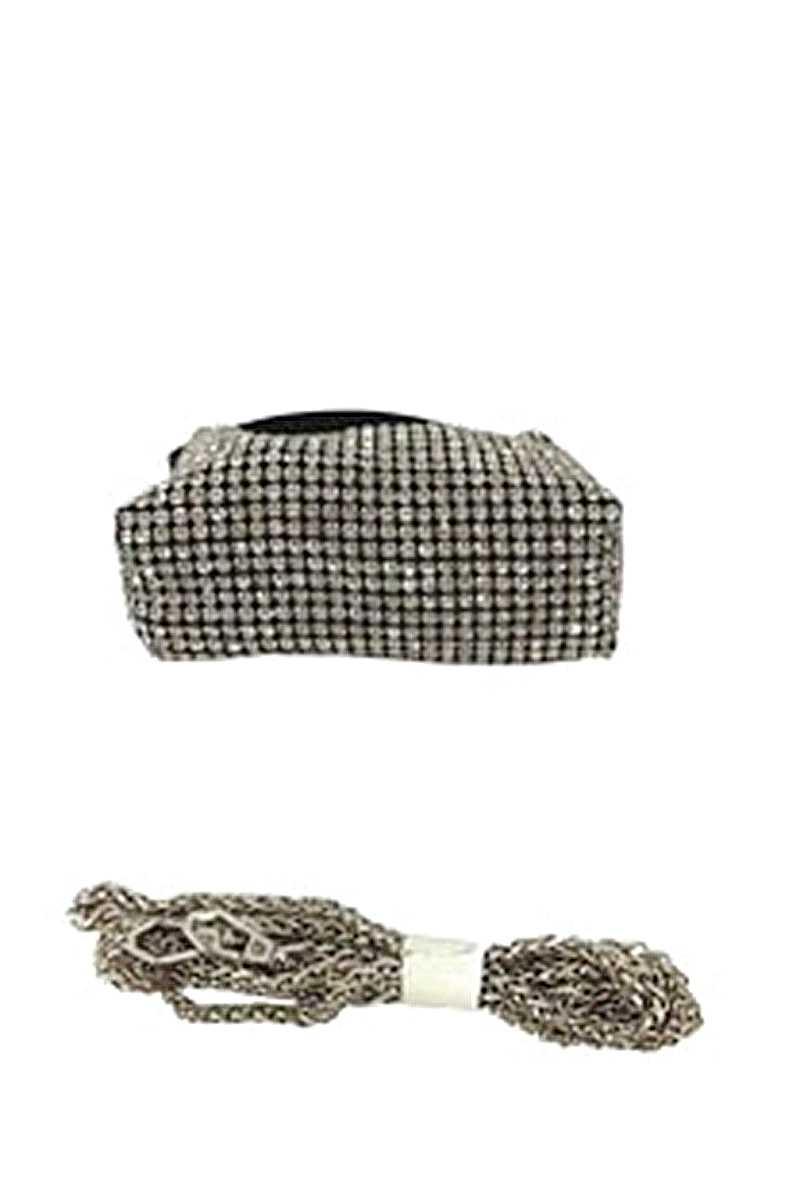 Fashion Chic Rhinestone Handle Clutch Bag | Mixtshop LLC
