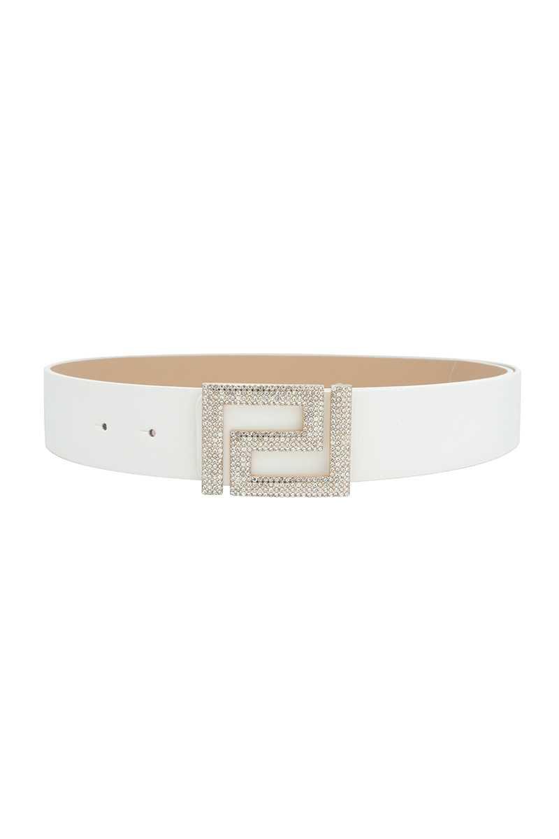 Rhinestone Pave Geo Shape Belt | Mixtshop LLC