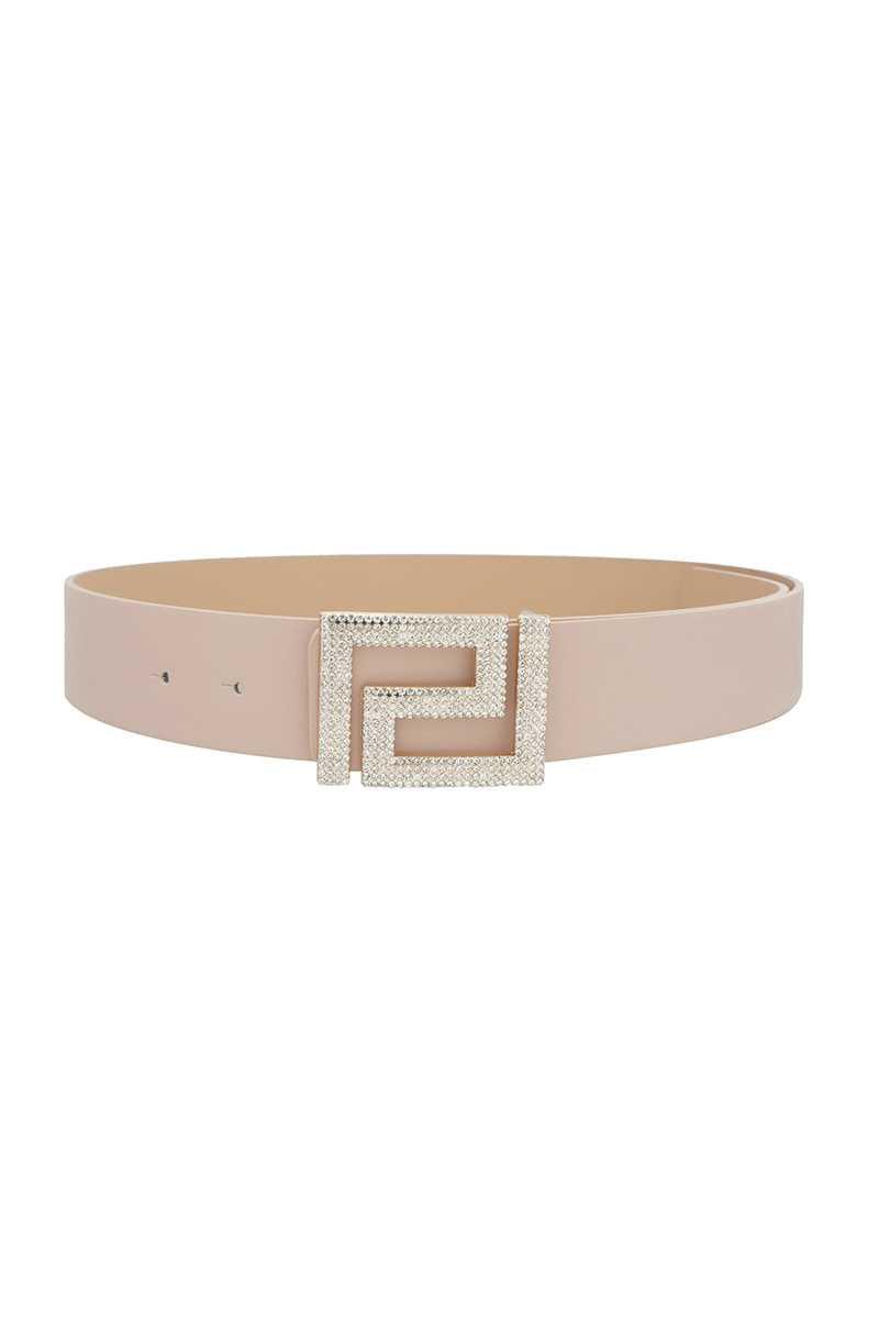 Rhinestone Pave Geo Shape Belt | Mixtshop LLC
