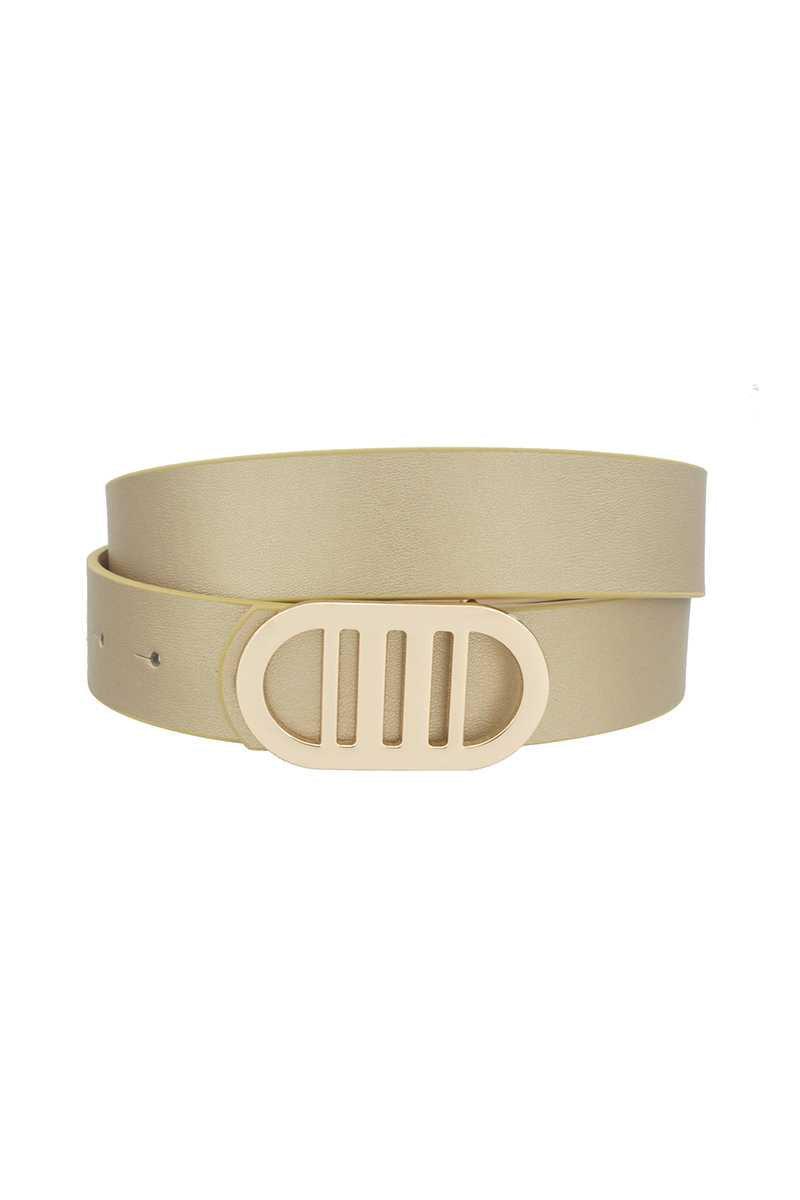 Modern Gridded Oval Standard Belt | Mixtshop LLC