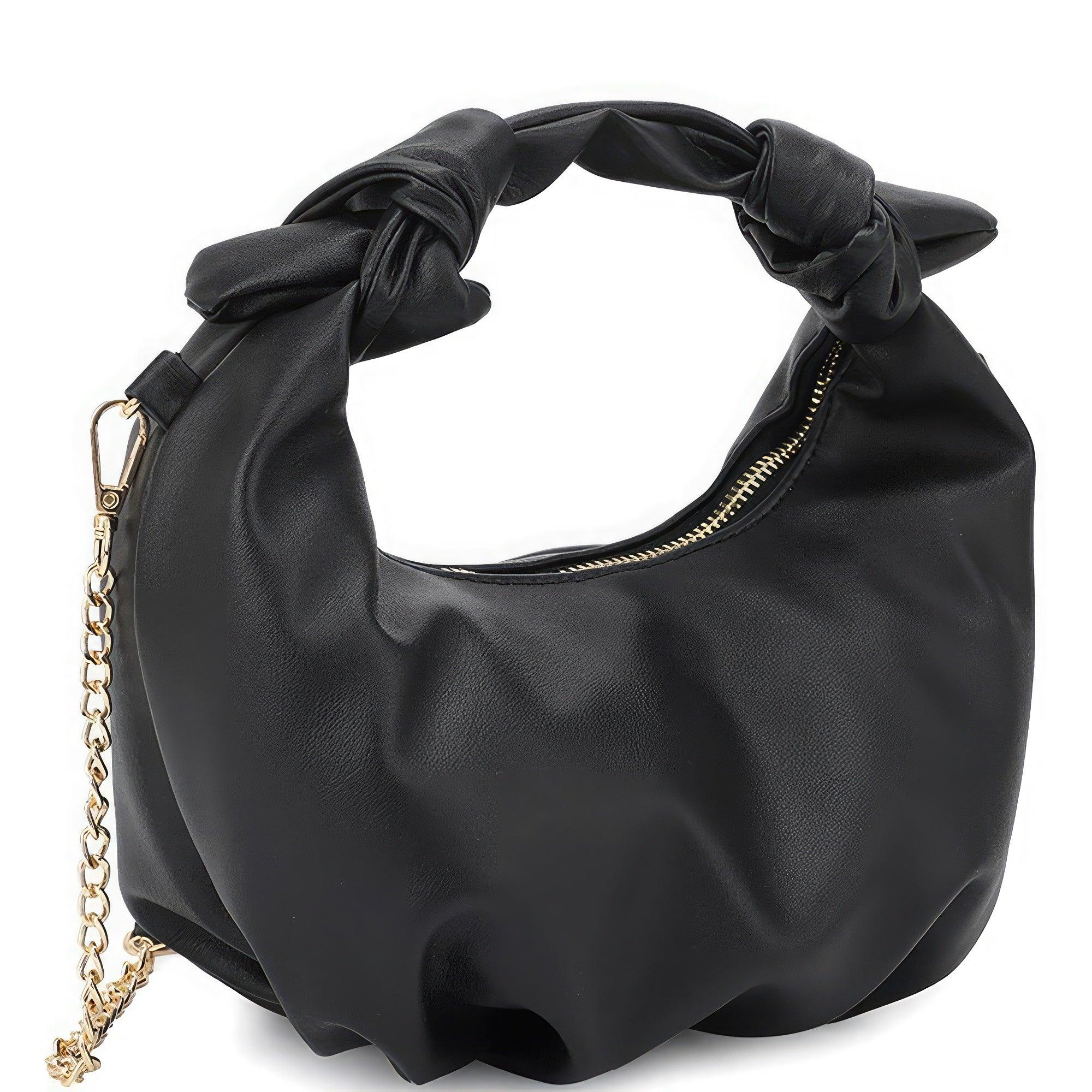 Smooth Round Handle Zipper Bag | Mixtshop LLC