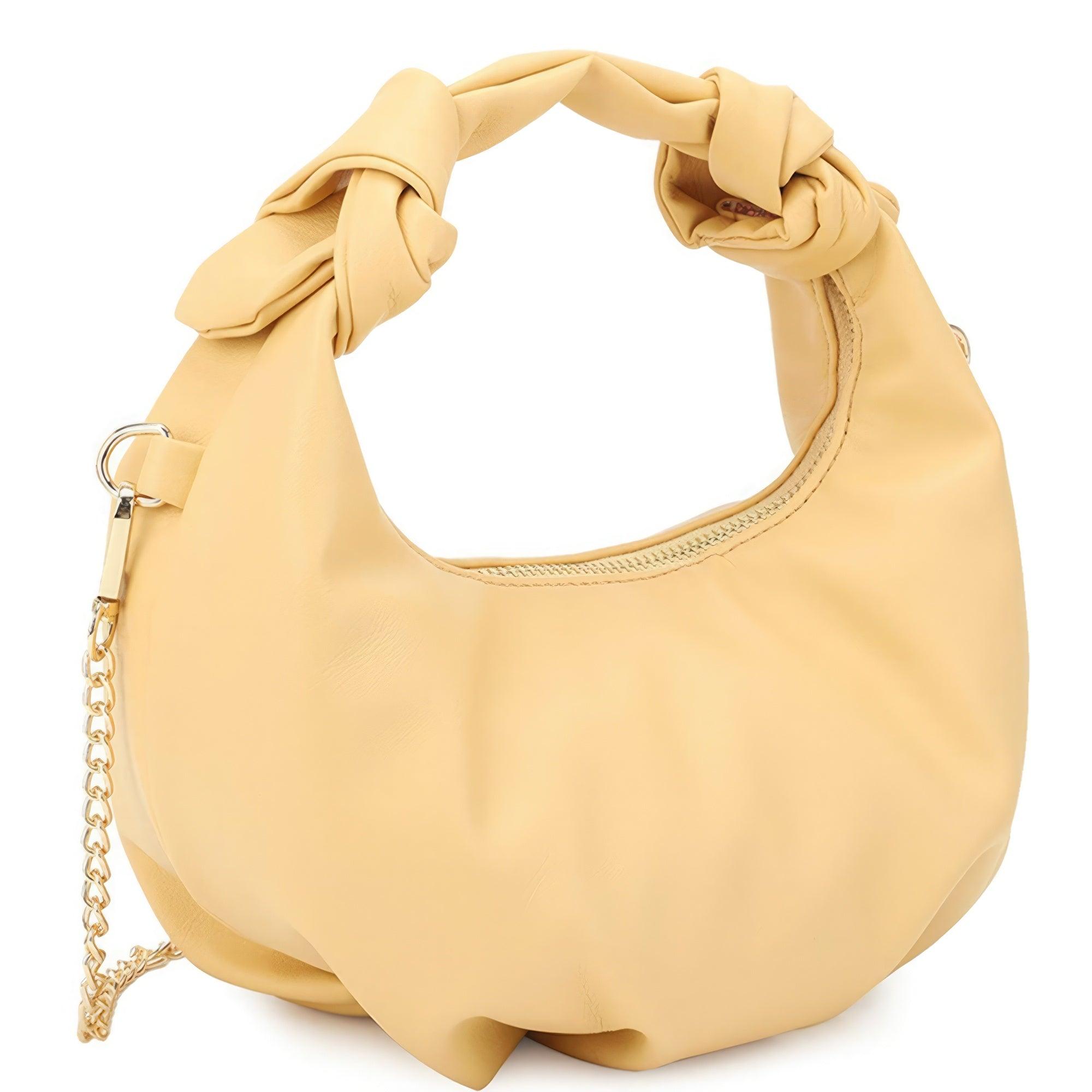 Smooth Round Handle Zipper Bag | Mixtshop LLC