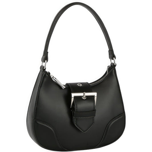 Fashion Buckle Curve Handle Shoulder Bag | Mixtshop LLC