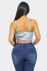 Mesh Print Top | Mixtshop LLC