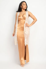 Sheer Embroidered Lace Vest | Mixtshop LLC