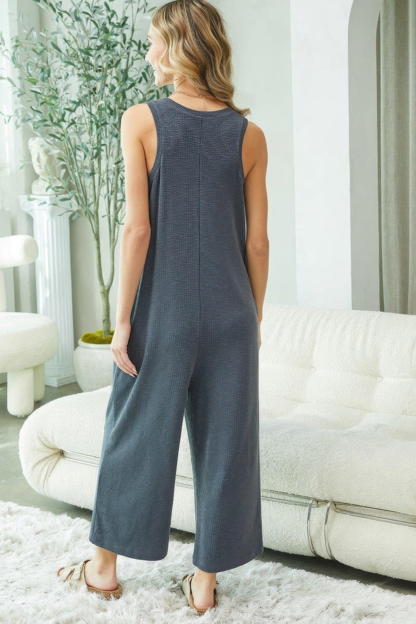 Buttondown Jumpsuit | Mixtshop LLC