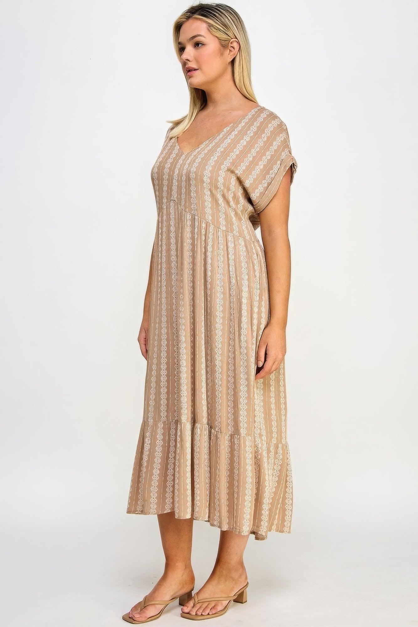 Boho Maxi Dress W/ Slip | Mixtshop LLC