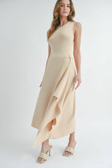 Maxi Dress With Slit | Mixtshop LLC