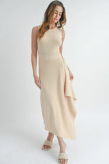 Maxi Dress With Slit | Mixtshop LLC