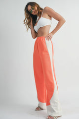 Two Toned Wide Leg Pants | Mixtshop LLC