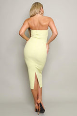 Knit Tube Midi Dress | Mixtshop LLC