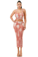 Mineral Wash Skirt Set | Mixtshop LLC