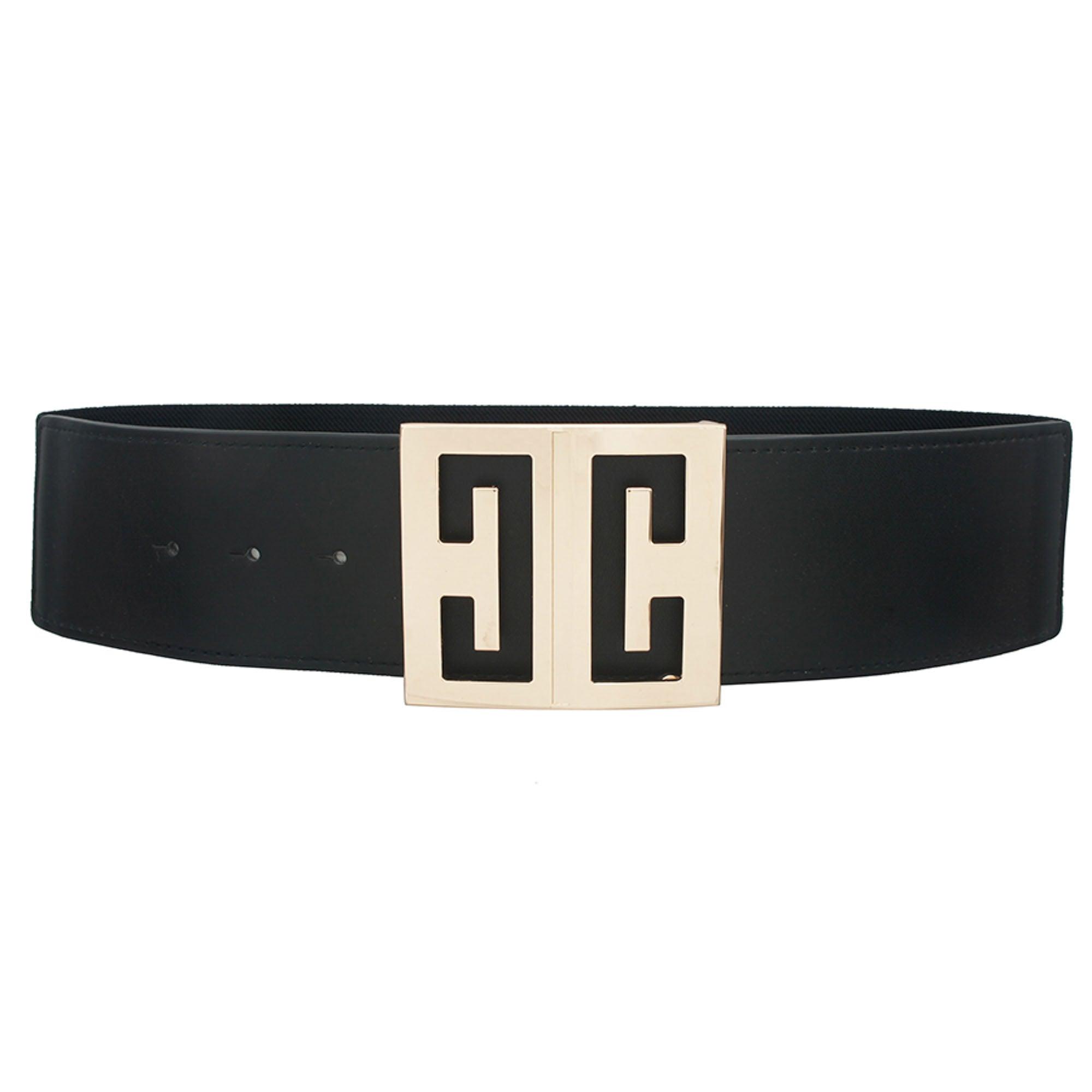 Mirror Cut Out Square Buckle Belt | Mixtshop LLC