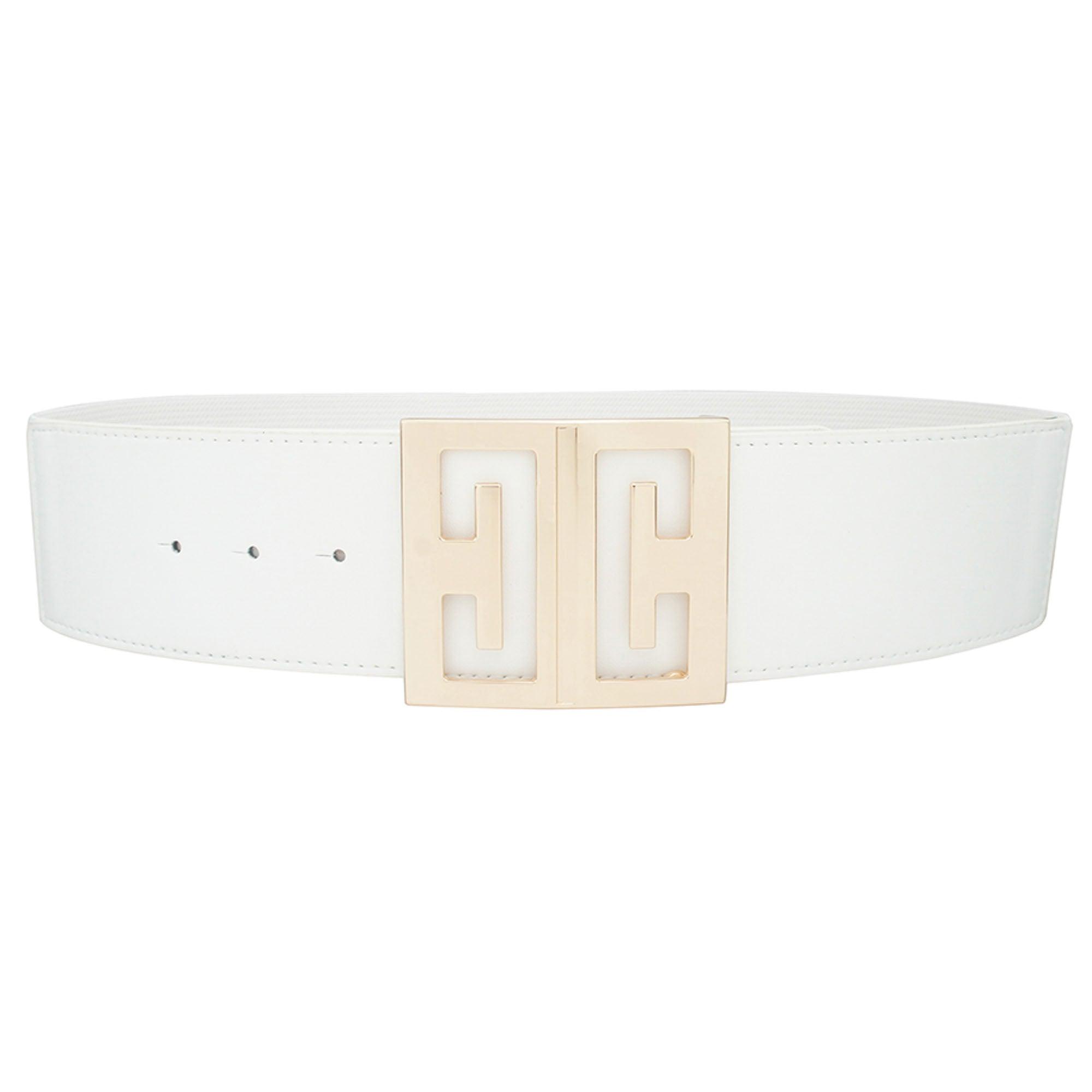Mirror Cut Out Square Buckle Belt | Mixtshop LLC