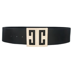 Mirror Cut Out Square Buckle Belt | Mixtshop LLC