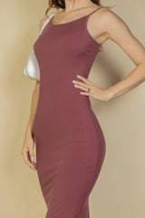 Ribbed Mermaid Hem Camisole Maxi Dress | Mixtshop LLC