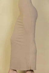 Ribbed Mermaid Hem Camisole Maxi Dress | Mixtshop LLC