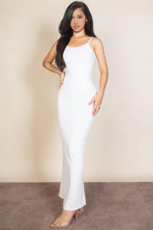 Ribbed Mermaid Hem Camisole Maxi Dress | Mixtshop LLC