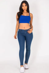 Ribbed Knit Cami Crop Top | Mixtshop LLC