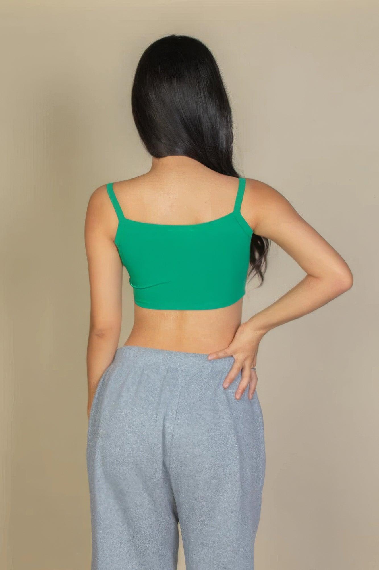 Ribbed Knit Cami Crop Top | Mixtshop LLC