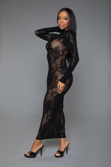 Long Sleeve Innocent Touch Laced Dress | Mixtshop LLC