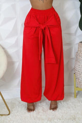 High-waisted Stretch Pants | Mixtshop LLC