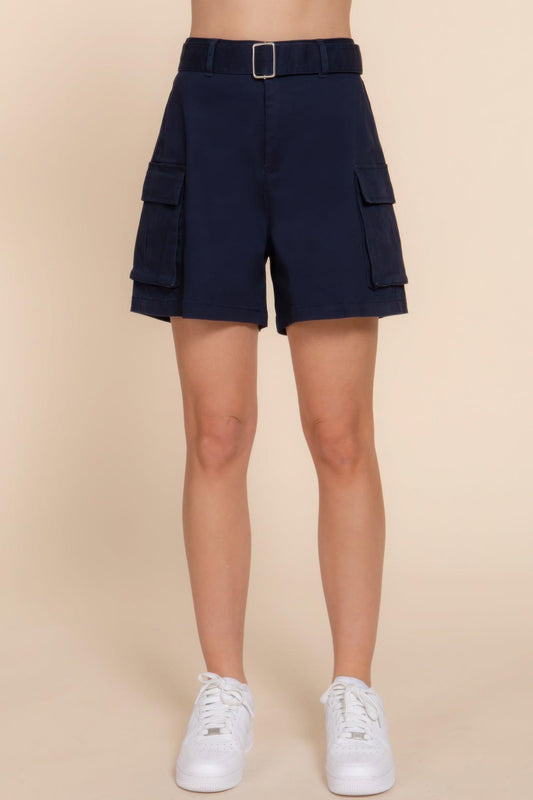Belted Cargo Shorts | Mixtshop LLC