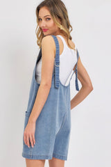 Summer Denim Overall Romper | Mixtshop LLC