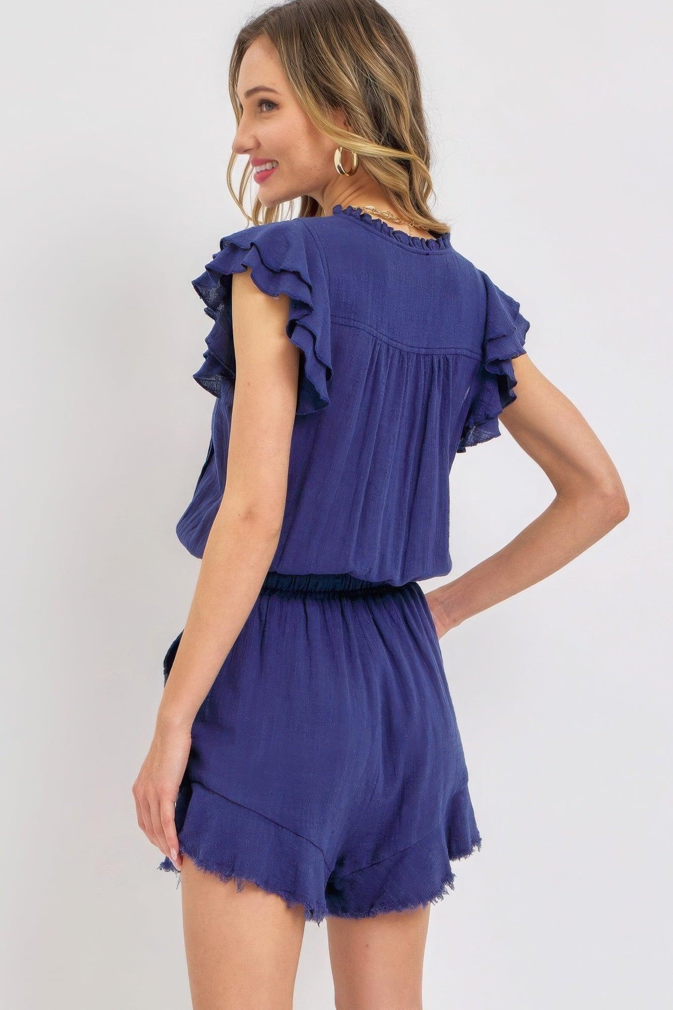 Ruffle Romper | Mixtshop LLC