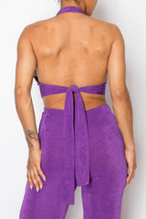 Olid Slinky Wide Legs Jumpsuit | Mixtshop LLC