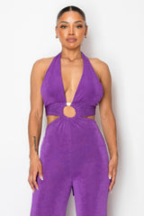 Olid Slinky Wide Legs Jumpsuit | Mixtshop LLC