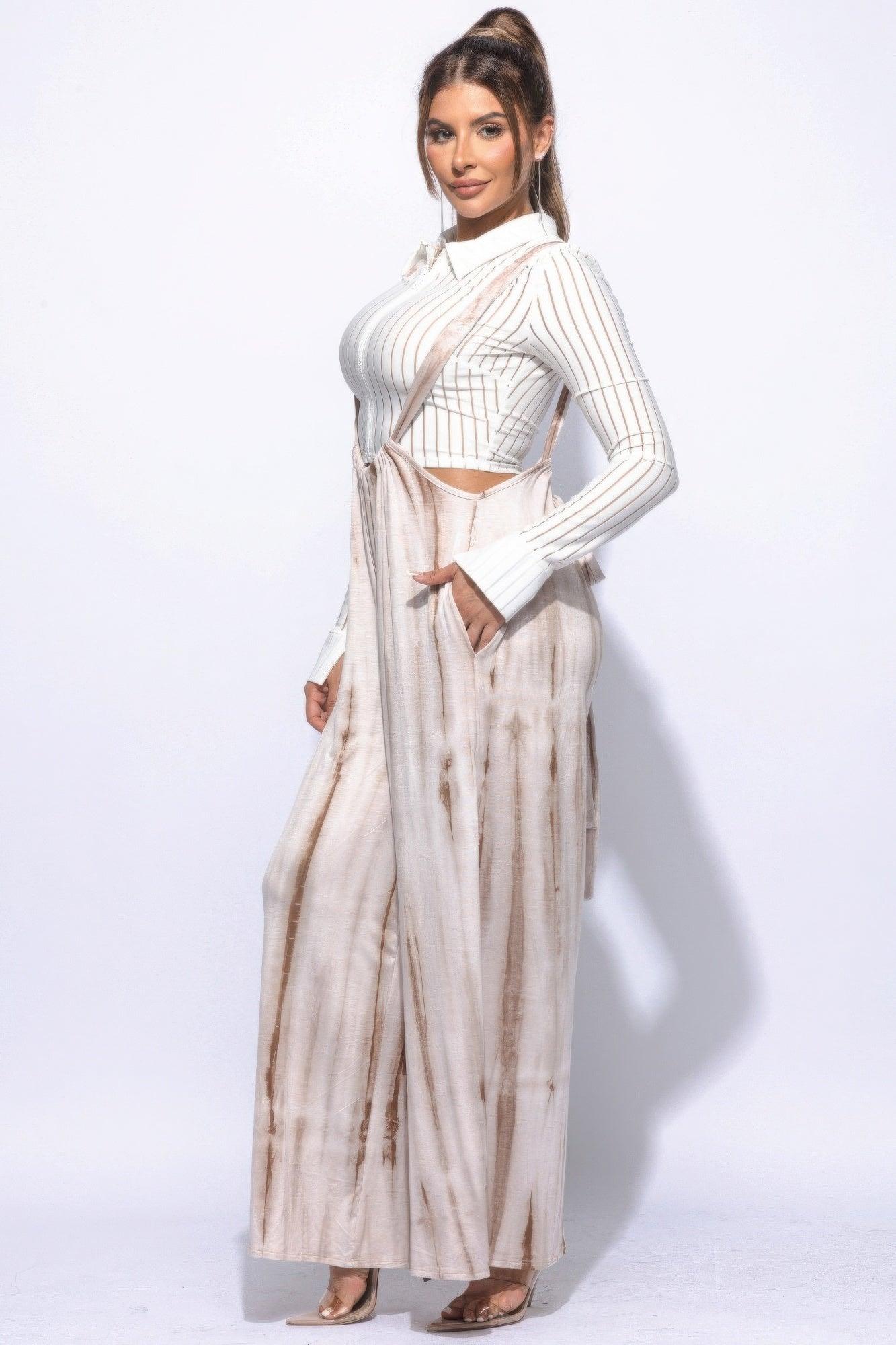 Drawstring Baggy Jumpsuit | Mixtshop LLC