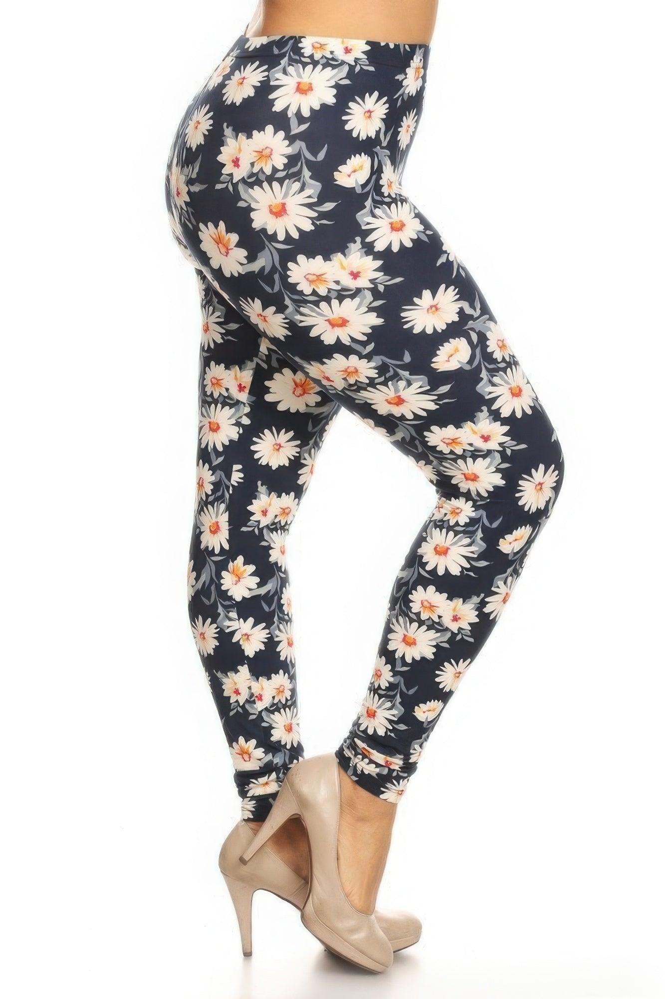 Plus Size Buttery Soft Print Leggings | Mixtshop LLC