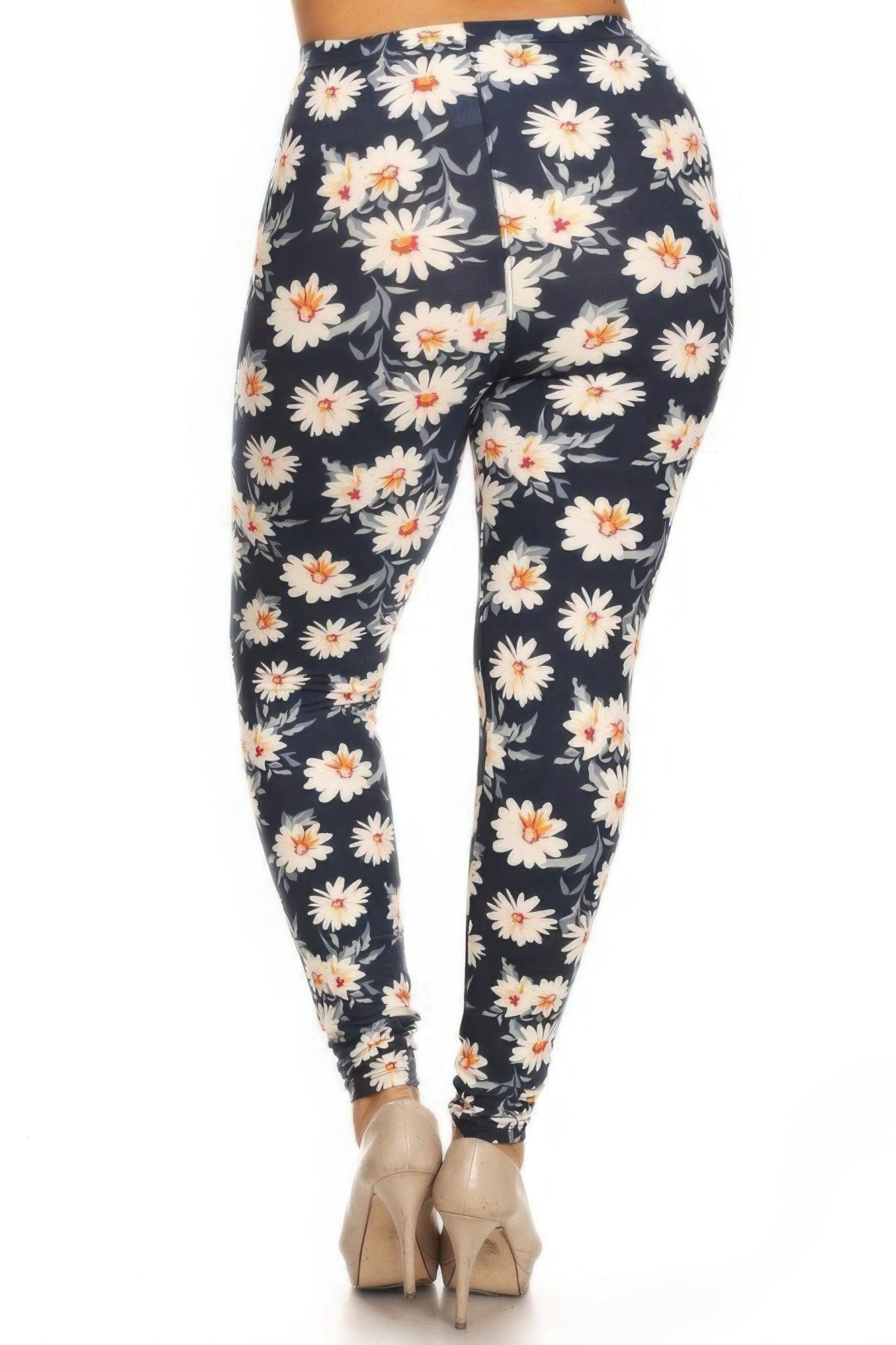 Plus Size Buttery Soft Print Leggings | Mixtshop LLC