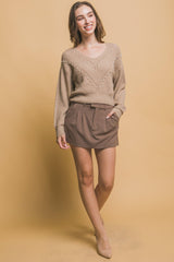 Pearl details sweater | Mixtshop LLC