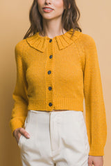Short collard sweater | Mixtshop LLC