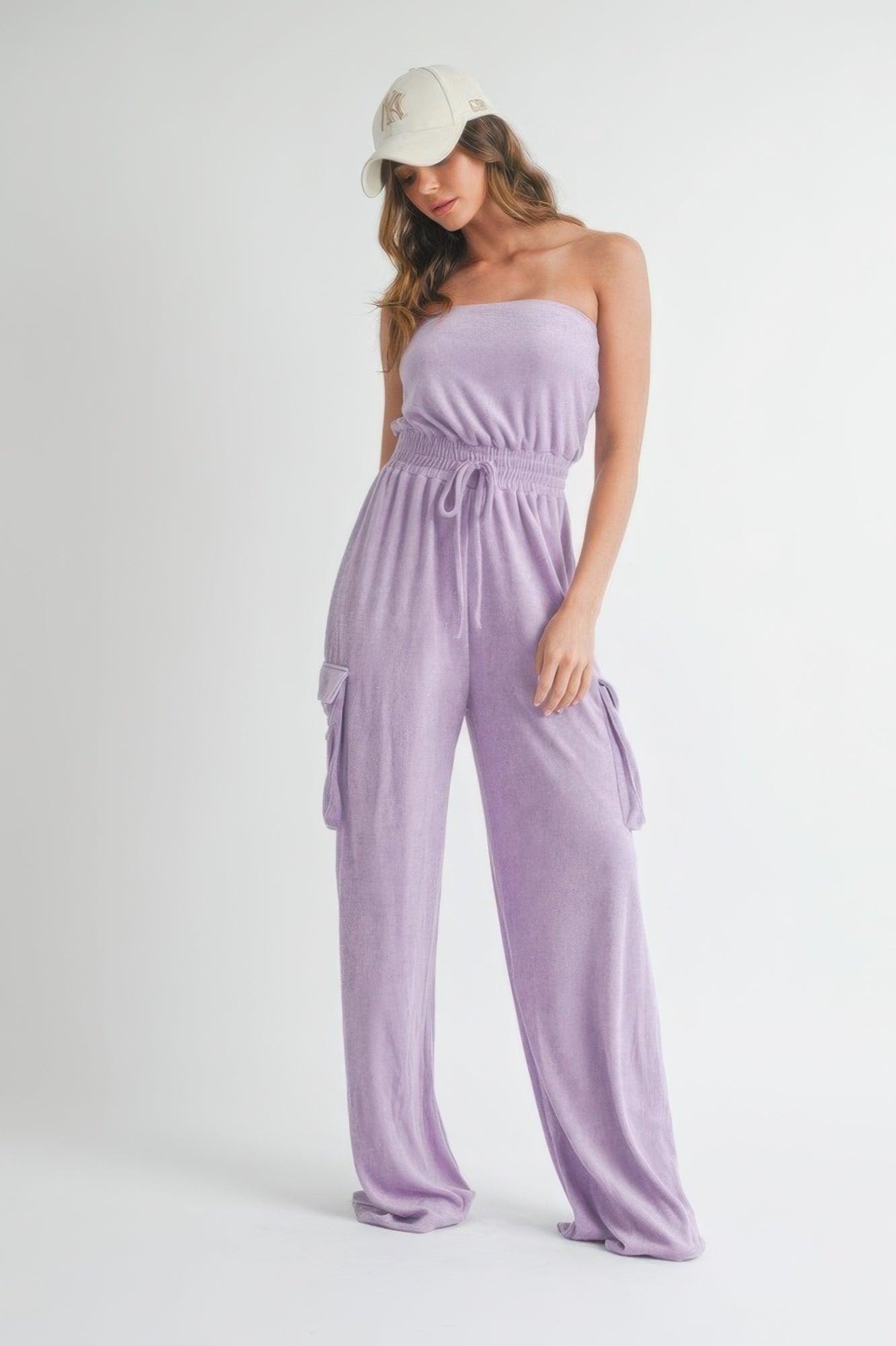Tube Top Jumpsuit Romper | Mixtshop LLC