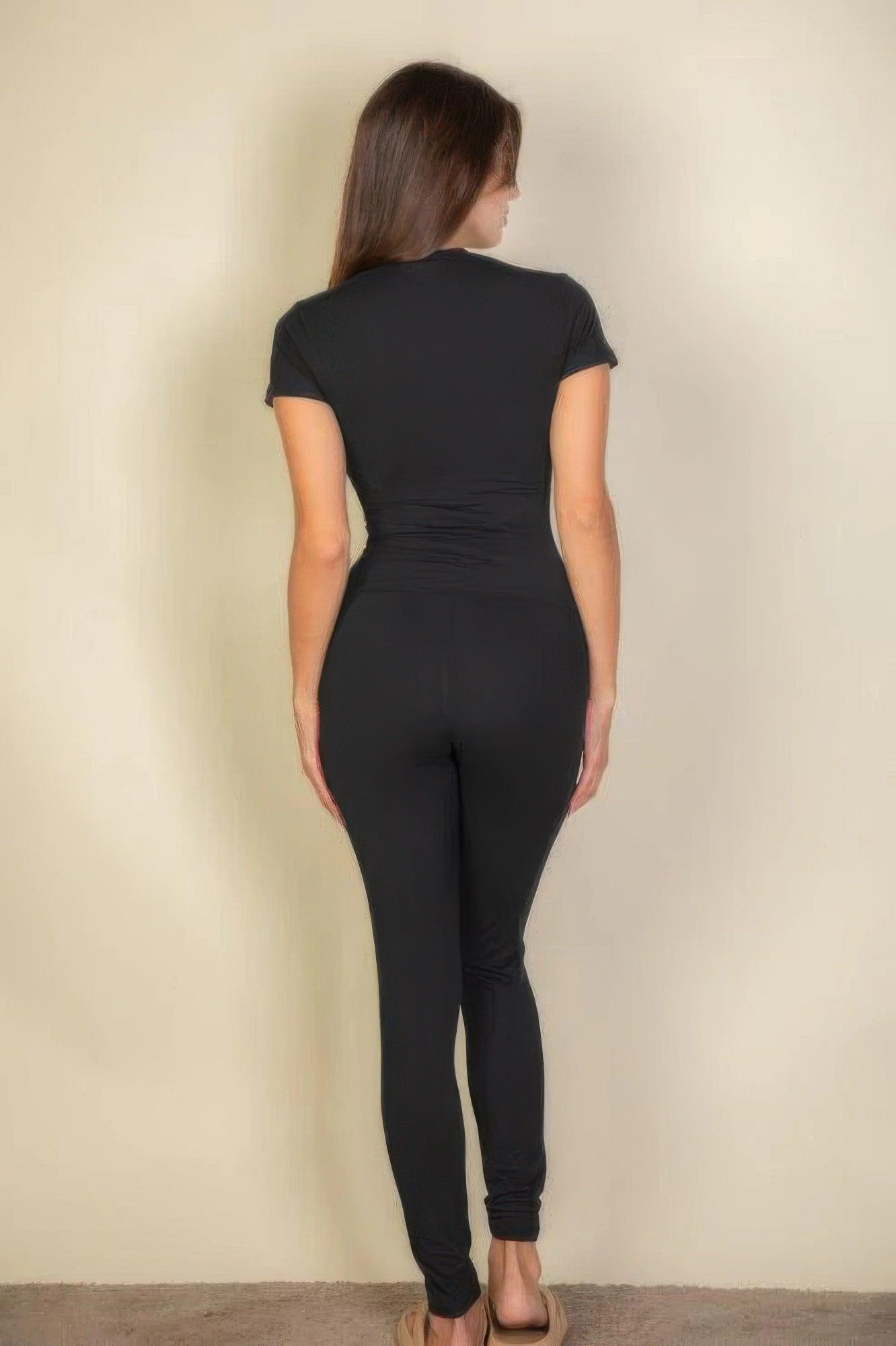 Basic Solid Leggings | Mixtshop LLC