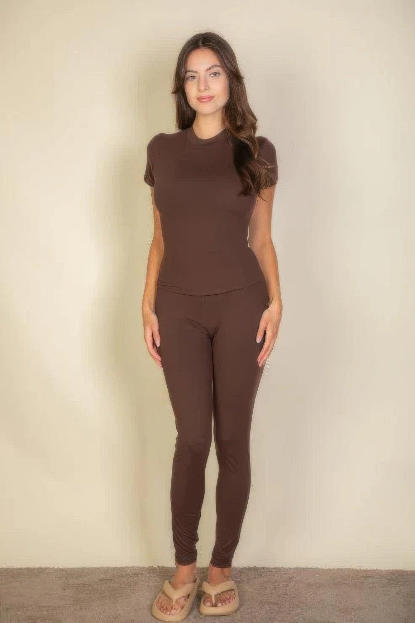Basic Solid Leggings | Mixtshop LLC