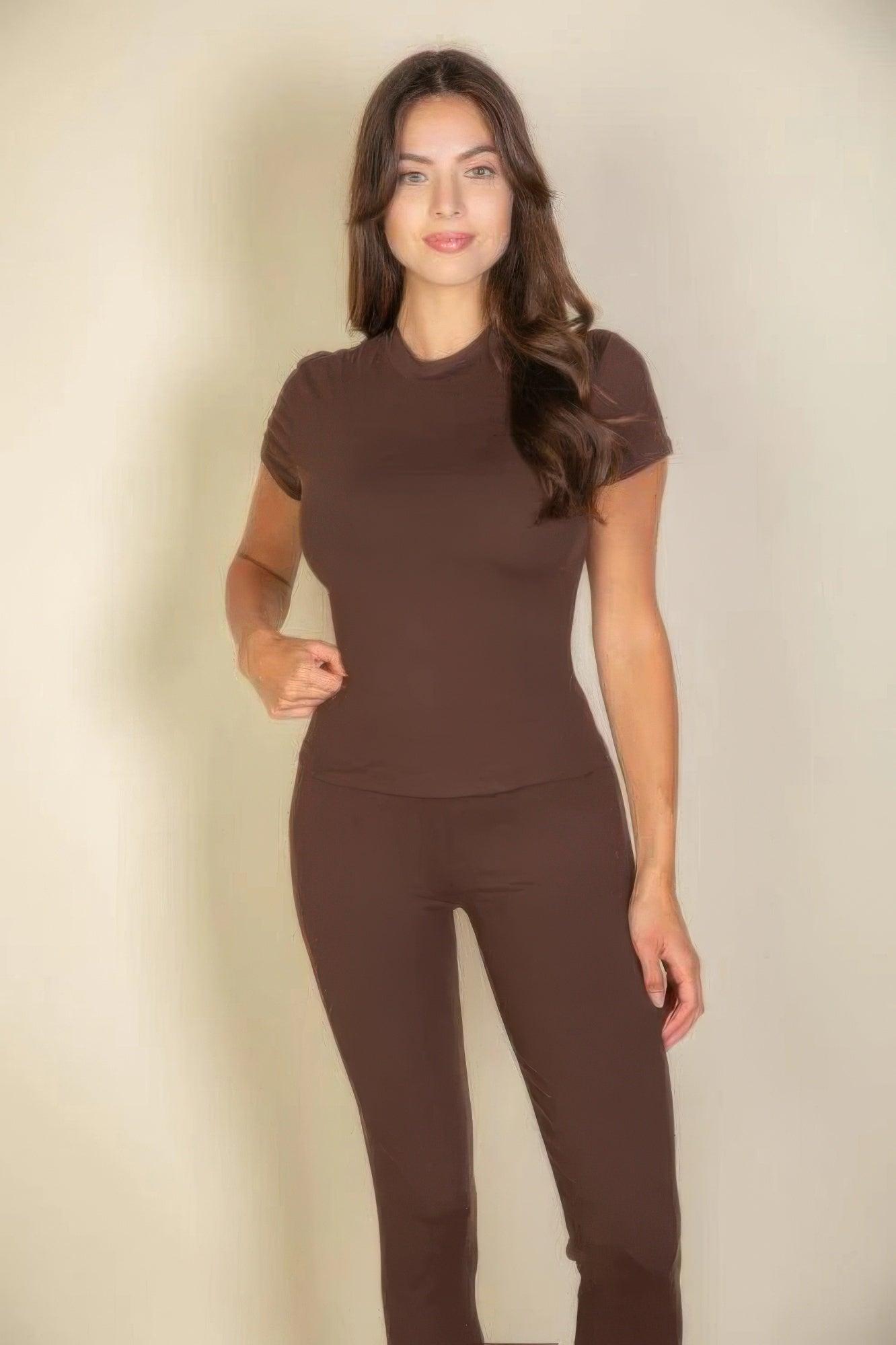 Basic Solid Leggings | Mixtshop LLC