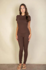 Basic Solid Leggings | Mixtshop LLC