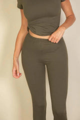 Basic Solid Leggings | Mixtshop LLC