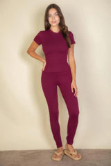 Basic Solid Leggings | Mixtshop LLC